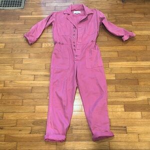Pistola Pink XS Jumpsuit with adjustable waistband